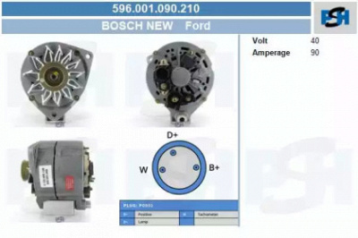 CV PSH 596001090210 -  Генератор